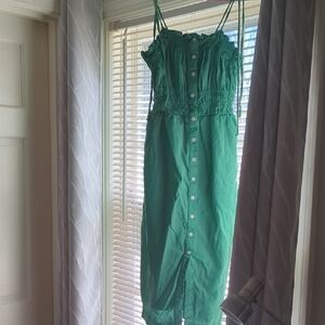 Universal Thread Button-Down Midi Dress